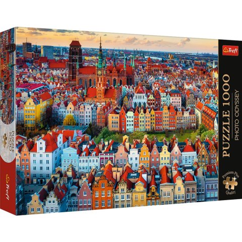 Puzzle - 1000 Premium Plus - Widok na Gdańsk - Polska - Trefl 10856 Trefl Puzzle