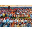 Puzzle - 1000 Premium Plus - Widok na Gdańsk - Polska - Trefl 10856 Trefl Puzzle