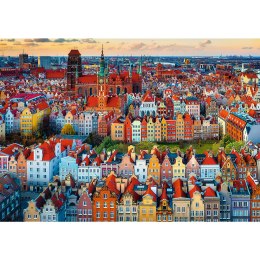 Puzzle - 1000 Premium Plus - Widok na Gdańsk - Polska - Trefl 10856 Trefl Puzzle