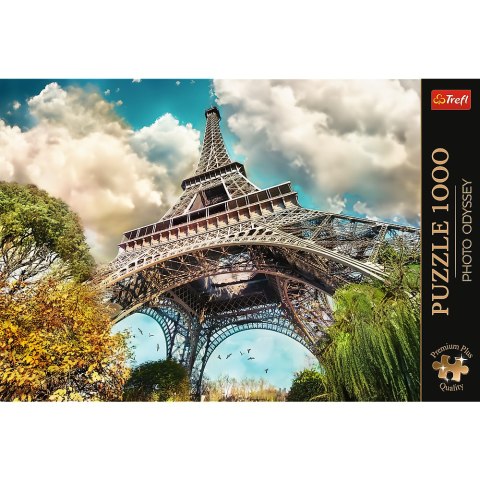 Puzzle - 1000 Premium Plus - Wieża Eiffel w Paryżu - Francja - Trefl 10815 Trefl Puzzle Puzzle - 1000 Premium Plus - Wieża Eiffel w Paryżu - Francja - Trefl 10815 Trefl Puzzle