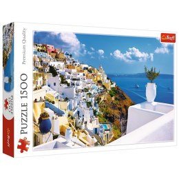 Puzzle - 1500 - Santorini - Grecja - Trefl 26119 Trefl Puzzle