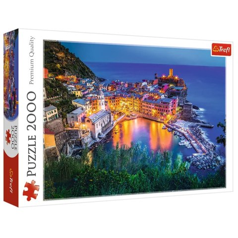 Puzzle - 2000 - Vernazza o zmroku - Trefl 27086 Trefl Puzzle