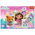 Puzzle - 24 Maxi - Koci Świat Gabby - Koci Domek Gabi - Trefl 14381 Trefl Puzzle Puzzle - 24 Maxi - Koci Świat Gabby - Koci Domek Gabi - Trefl 14381 Trefl Puzzle