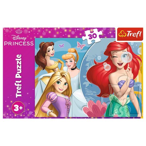 Puzzle - 30 - Piękny dzień księżniczek - Disney Princess - Trefl 18308 Trefl Puzzle Puzzle - 30 - Piękny dzień księżniczek - Disney Princess - Trefl 18308 Trefl Puzzle