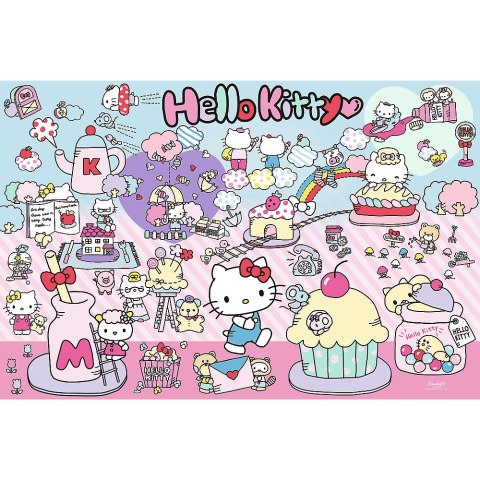 Puzzle - 300 - Poznaj Świat Hello Kitty - Hello Kitty - Trefl 23031 Trefl Puzzle Puzzle - 300 - Poznaj Świat Hello Kitty - Hello Kitty - Trefl 23031 Trefl Puzzle