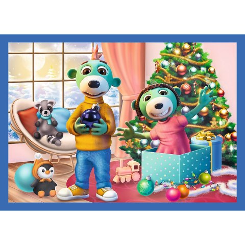 Puzzle - 4w1 (12, 15, 20, 24) - U Treflików pada śnieg - Rodzina Trefilków - Trefl 34657 Trefl Puzzle Puzzle - 4w1 (12, 15, 20, 24) - U Treflików pada śnieg - Rodzina Trefilków - Trefl 34657 Trefl Puzzle