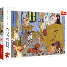 Puzzle - 500 - Pokój van Gogha - Psia Rewolucja - Trefl 37539 Trefl Puzzle