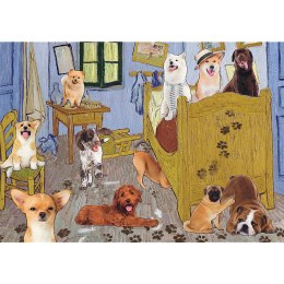 Puzzle - 500 - Pokój van Gogha - Psia Rewolucja - Trefl 37539 Trefl Puzzle