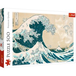 Puzzle - 500 - Wielka kocia fala - Trefl 37537 Trefl Puzzle
