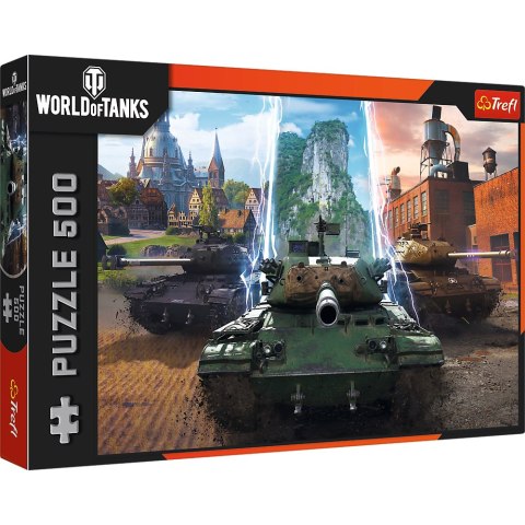 Puzzle - 500 - World of Tanks: Czas na akcję! Trefl 37535 Trefl Puzzle Puzzle - 500 - World of Tanks: Czas na akcję! Trefl 37535 Trefl Puzzle