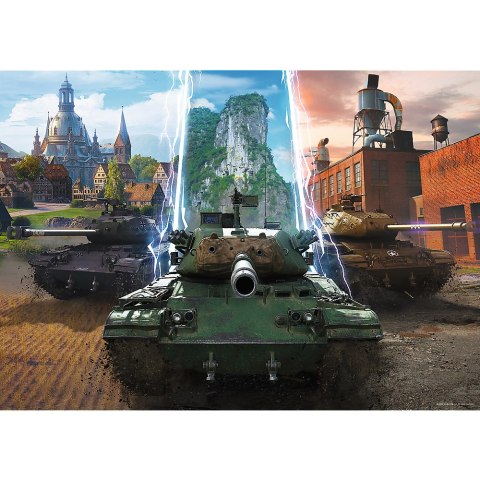 Puzzle - 500 - World of Tanks: Czas na akcję! Trefl 37535 Trefl Puzzle Puzzle - 500 - World of Tanks: Czas na akcję! Trefl 37535 Trefl Puzzle