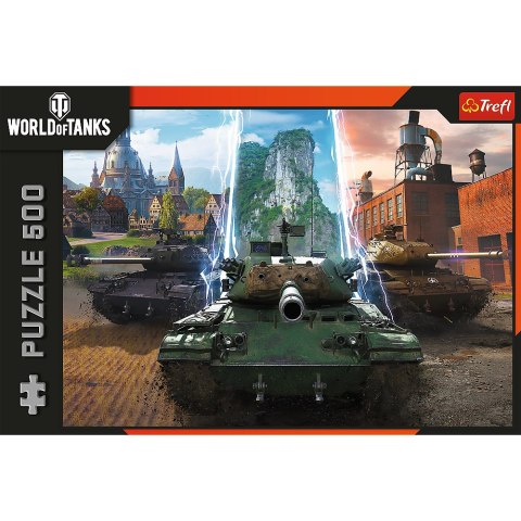 Puzzle - 500 - World of Tanks: Czas na akcję! Trefl 37535 Trefl Puzzle Puzzle - 500 - World of Tanks: Czas na akcję! Trefl 37535 Trefl Puzzle