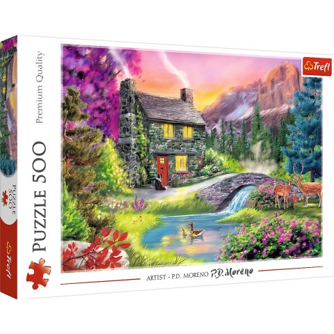 Puzzle - 500 - Górska sielanka - Trefl 37325 Trefl Puzzle Puzzle - 500 - Górska sielanka - Trefl 37325 Trefl Puzzle