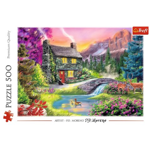 Puzzle - 500 - Górska sielanka - Trefl 37325 Trefl Puzzle Puzzle - 500 - Górska sielanka - Trefl 37325 Trefl Puzzle