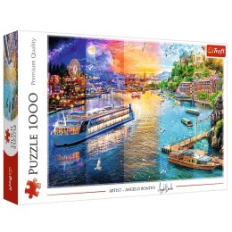 Puzzles - 1000 - Rejs po rzece - Trefl 10860 Trefl Puzzle