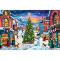 Puzzles - 300 XMAS EasyPiece - Świąteczne miasteczko Trefl 23104 Trefl Puzzle Puzzles - 300 XMAS EasyPiece - Świąteczne miasteczko Trefl 23104 Trefl Puzzle