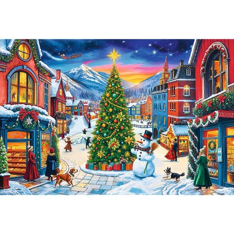 Puzzles - 300 XMAS EasyPiece - Świąteczne miasteczko Trefl 23104 Trefl Puzzle Puzzles - 300 XMAS EasyPiece - Świąteczne miasteczko Trefl 23104 Trefl Puzzle