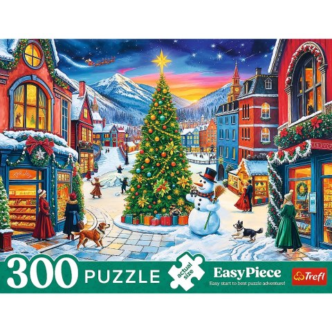 Puzzles - 300 XMAS EasyPiece - Świąteczne miasteczko Trefl 23104 Trefl Puzzle Puzzles - 300 XMAS EasyPiece - Świąteczne miasteczko Trefl 23104 Trefl Puzzle