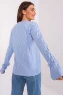 Sweter Damski Model AT-SW-2326.37X Light Blue - AT AT