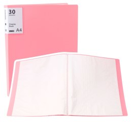 Teczka Z Koszulkami Album Ofertowy 30 Stron A4 Różowa LEAN