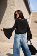 Bluzka Model Camila CZA BLU0218 Black - Roco Fashion Roco Fashion