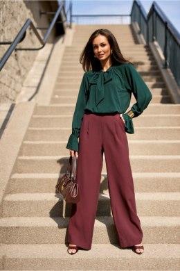 Bluzka Model Isabel BUT BLU0217 Bottle Green - Roco Fashion Roco Fashion
