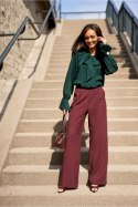 Bluzka Model Isabel BUT BLU0217 Bottle Green - Roco Fashion Roco Fashion