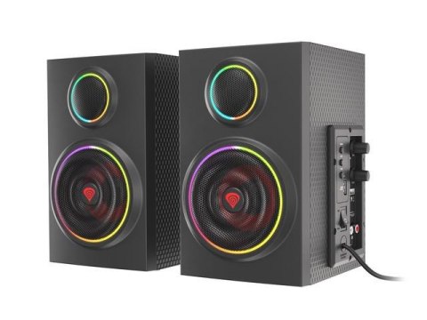 Głośniki Genesis Helium 300BT ARGB 2.0 Bluetooth 24W RMS Genesis