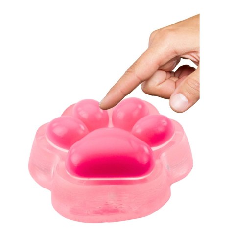 Gniotek Kocia Łapka Antystresowa Sensoryczna Squishy Różowa LEAN TOYS Gniotek Kocia Łapka Antystresowa Sensoryczna Squishy Różowa LEAN TOYS