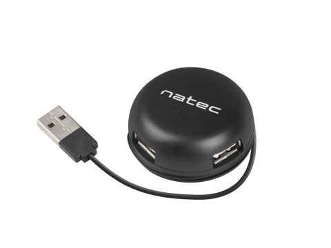 Hub USB Natec 4x USB 2.0 Bumblebee czarny Natec
