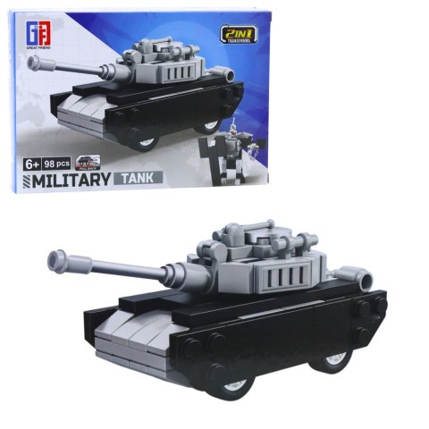 Klocki Konstrukcyjne 2w1 Pojazdy Wojskowe Środki Transportu Robot LEAN TOYS Klocki Konstrukcyjne 2w1 Pojazdy Wojskowe Środki Transportu Robot LEAN TOYS