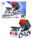 Klocki Konstrukcyjne 2w1 Pojazdy Wojskowe Środki Transportu Robot LEAN TOYS