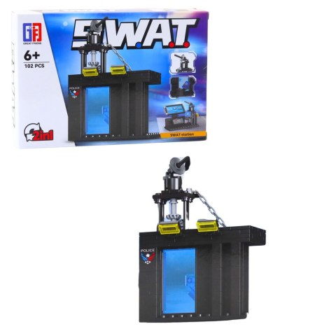 Klocki Konstrukcyjne Pojazdy Środki Transportu SWAT 2w1 92-117 el. LEAN TOYS Klocki Konstrukcyjne Pojazdy Środki Transportu SWAT 2w1 92-117 el. LEAN TOYS