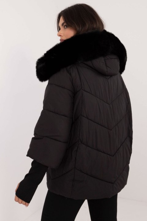 Kurtka Damska Model MBM-KR-2505.14 Black - MBM MBM Kurtka Damska Model MBM-KR-2505.14 Black - MBM MBM