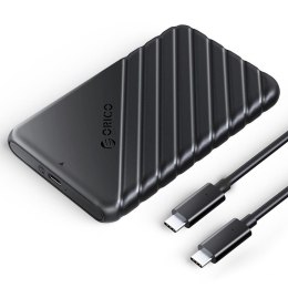 Obudowa na dysk Orico 25PW1C-C3-BK-EP 2,5'' USB-C 3.1 6Gbps czarna ORICO