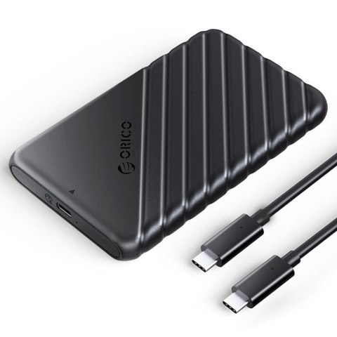 Obudowa na dysk Orico 25PW1C-C3-BK-EP 2,5'' USB-C 3.1 6Gbps czarna ORICO