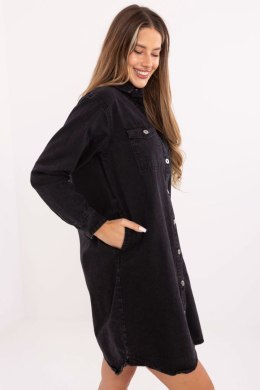 Sukienka Model D80026BI30469B158 Black - Sublevel Sublevel