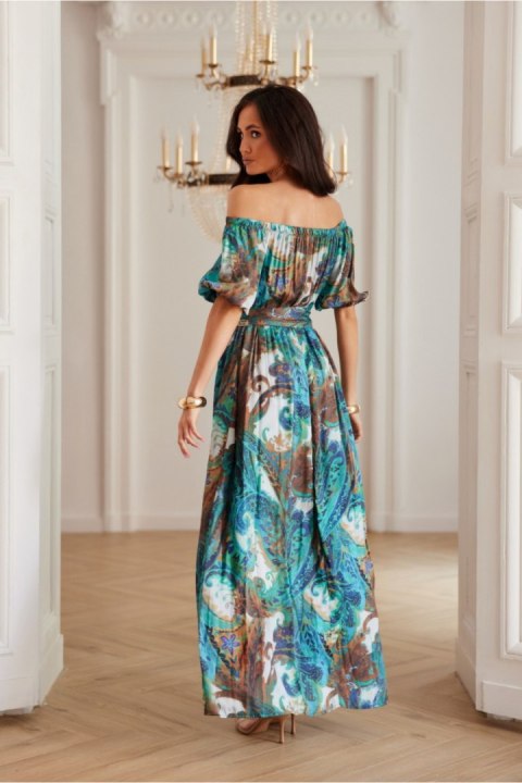 Sukienka Model Mia SUK0530 W31 Multicolor - Roco Fashion Roco Fashion Sukienka Model Mia SUK0530 W31 Multicolor - Roco Fashion Roco Fashion