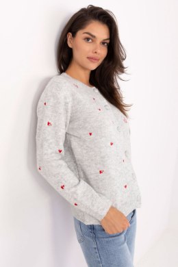 Sweter Damski Model PM-SW-F510.29 Light Grey - Factory Price Factory Price