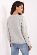 Sweter Damski Model PM-SW-F510.29 Light Grey - Factory Price Factory Price