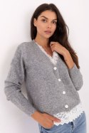 Sweter Damski Model PM-SW-F513.16 Grey - Factory Price Factory Price