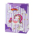Torba Prezentowa Dla Dzieci Jednorożec Kolorowa 23 x 16 x 10 cm LEAN