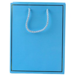 Torba Prezentowa Ze Złotą Ramką Mix Kolor 23 x 18 x 10 cm LEAN