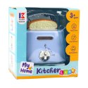 Toster Kuchenny Dla Dzieci Wyskakujące Grzanki Niebieski LEAN Toys