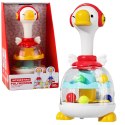 Bączek Z Kuleczkami Zjeżdżalnia Dla Kulek Gęś Czerwona LEAN Toys