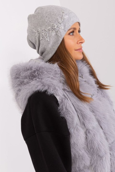 Czapka Model AT-CZ-2329.76 Grey - AT AT Czapka Model AT-CZ-2329.76 Grey - AT AT