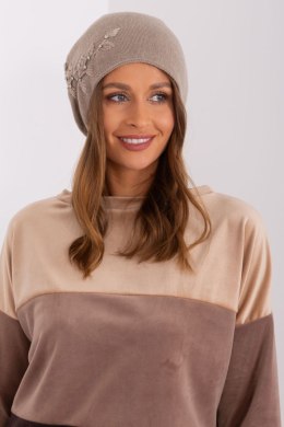 Czapka Model AT-CZ-2329.79 Dark Beige - AT AT