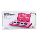 Elektroniczne Pianinko Edukacyjne 24K Podstawka Na Nuty Różowe LEAN Toys