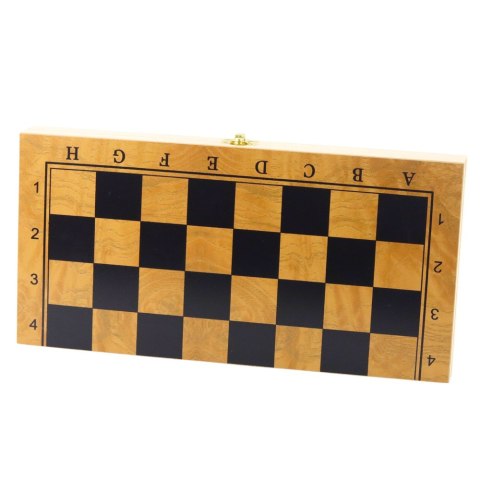 Klasyczna Gra Logiczna 3w1 Szachy Warcaby Backgammon Drewniane LEAN Toys Klasyczna Gra Logiczna 3w1 Szachy Warcaby Backgammon Drewniane LEAN Toys