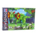 Klocki Konstrukcyjne Dinozaur Dilophosaurus Zielony 269 el. LEAN Toys